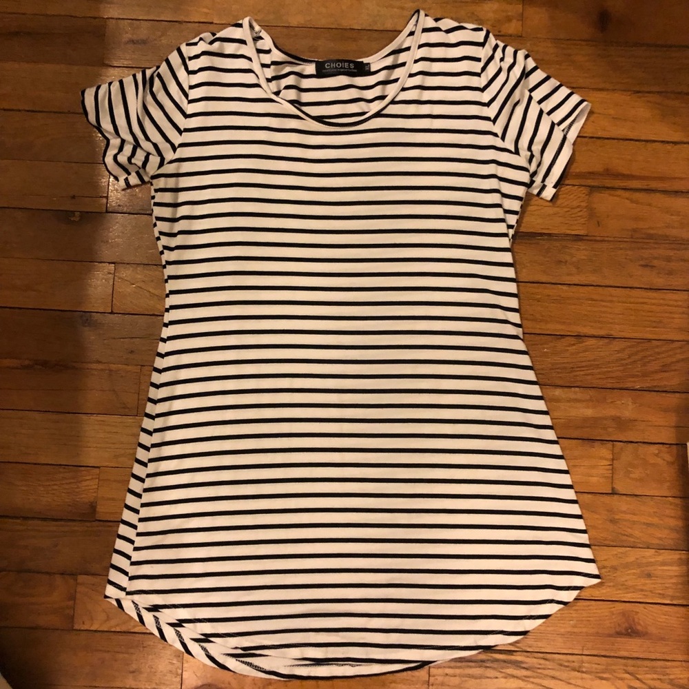 striped tee